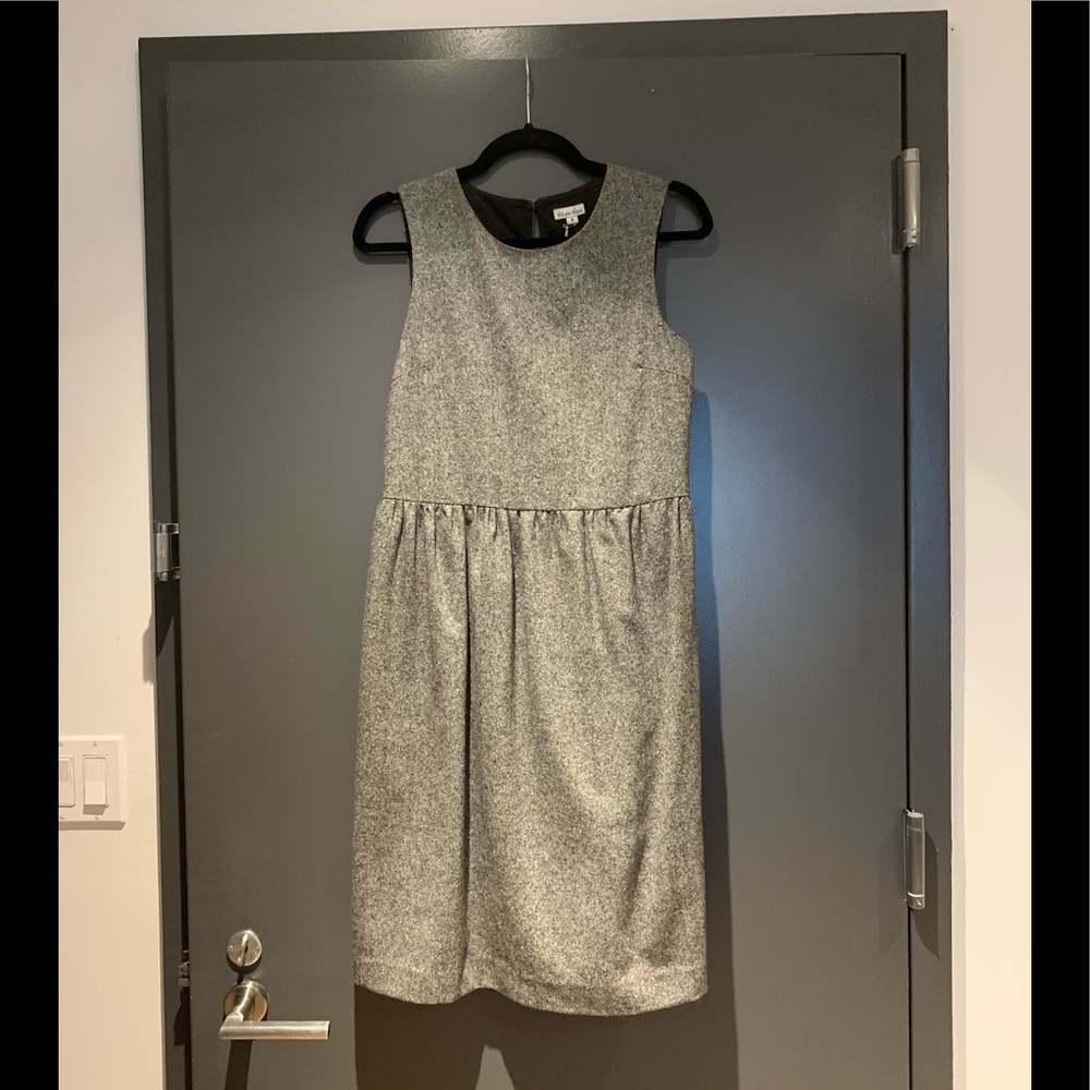 Steven Alan Gray Wool Sleeveless Dress Sz 8